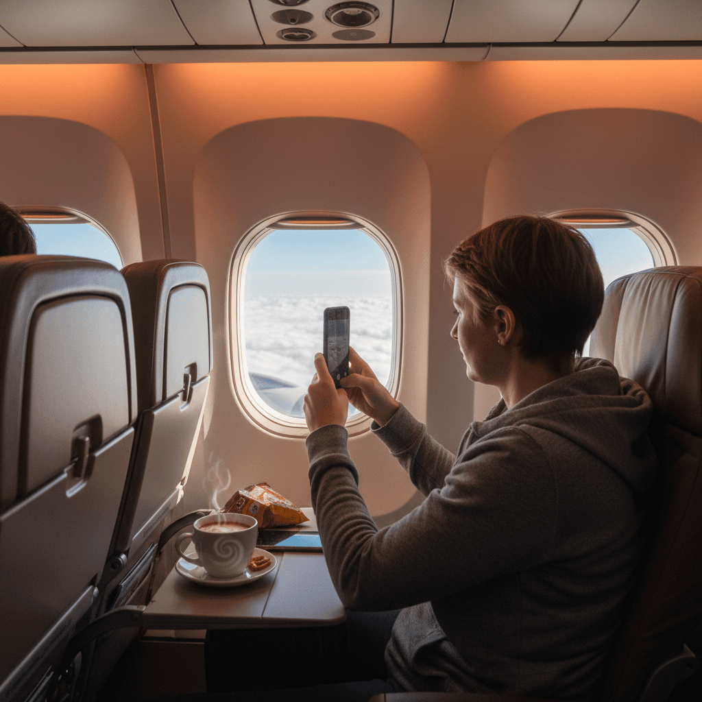 기내 와이파이 완전 가이드 2026 – 이동3사 로밍으로 비행기에서 스마트폰 인터넷 쓰는 법